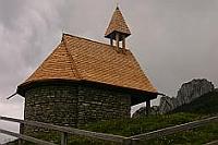 Holzschindeln, Kapelle auf der Kampenwand, Steinlingalm