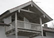 Offener Balkon, Gemeinde Amerang, Chiemgau