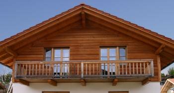 Offener Balkon in Kiefersfelden