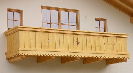 Geschlossener Balkon