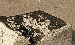 Brandversuch mit Zellulose