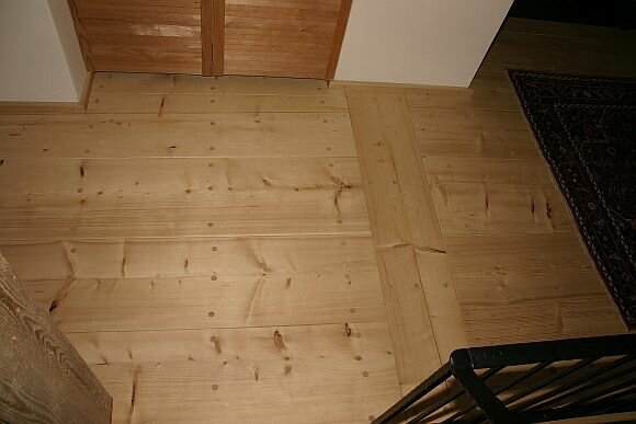 Dielenboden in Fichte